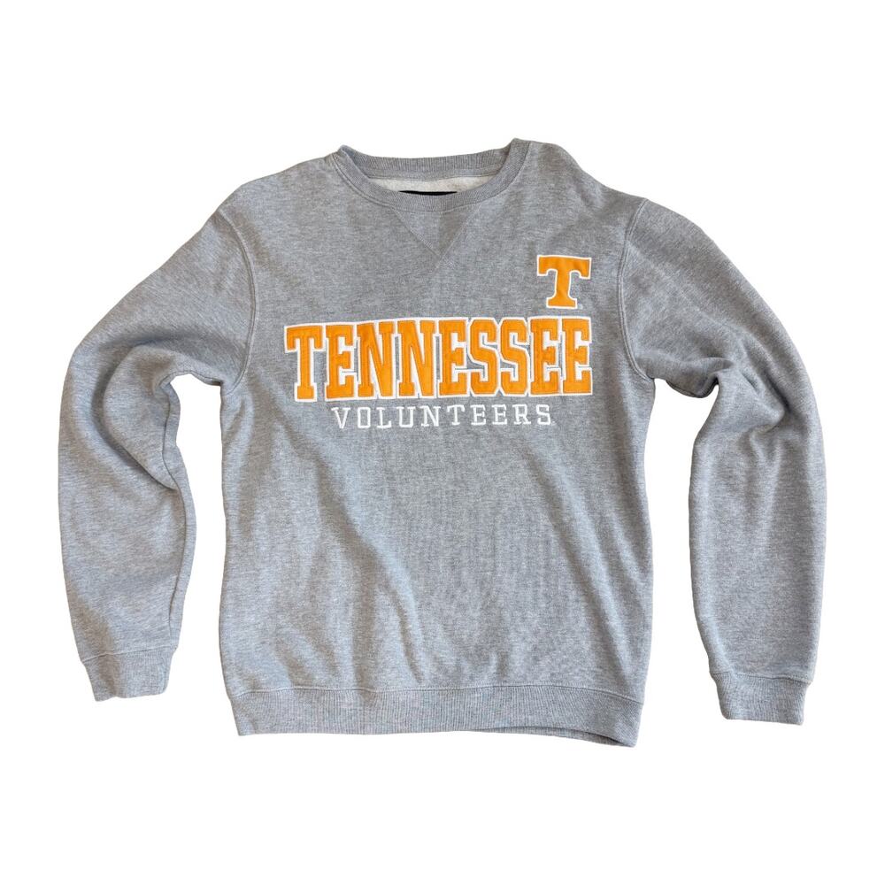 Tennessee Volunteers Gray Crew-Neck Sweatshirt
